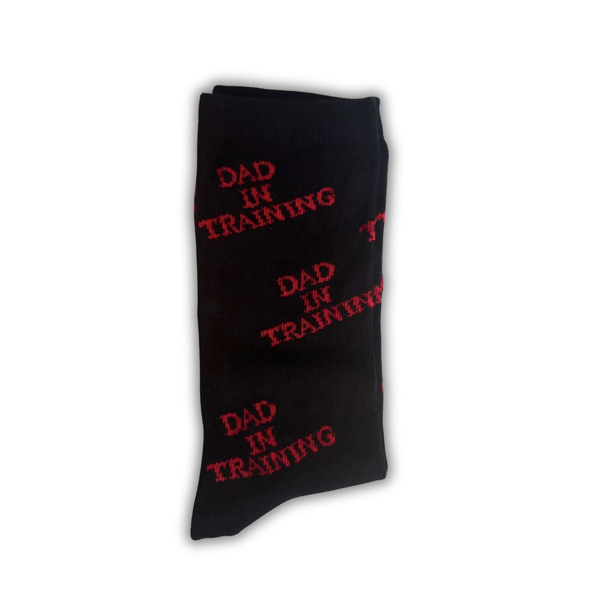 Dad In Training Novelty Socks Funny Baby Announcement Gift - WahooGifts