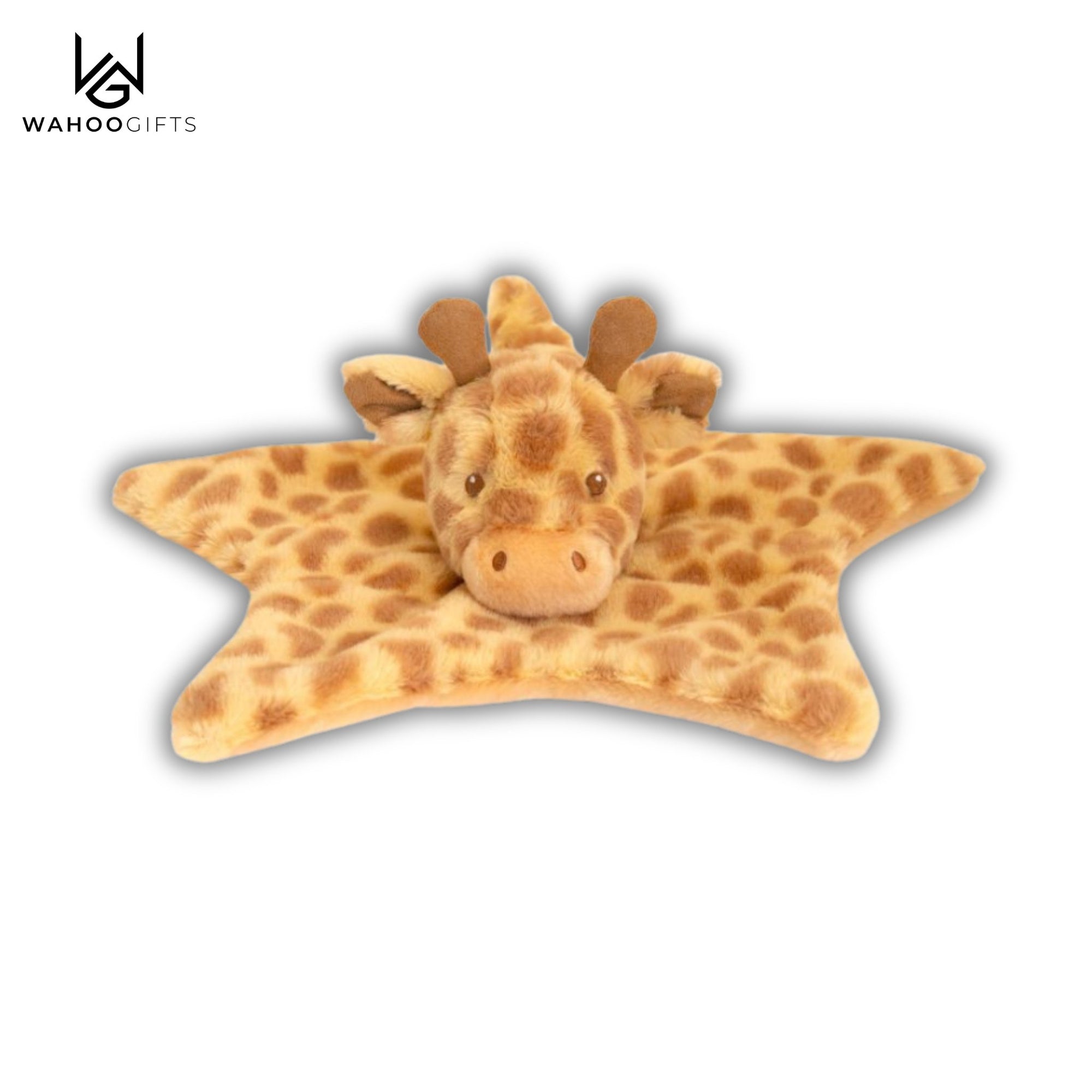 Eco Huggy Giraffe Baby Comforter - WahooGifts