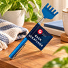 Extendable Back Scratcher – Blue Telescopic Gadget - WahooGifts