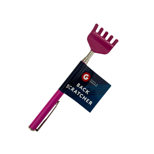 Extendable Back Scratcher – Pink Telescopic Gadget