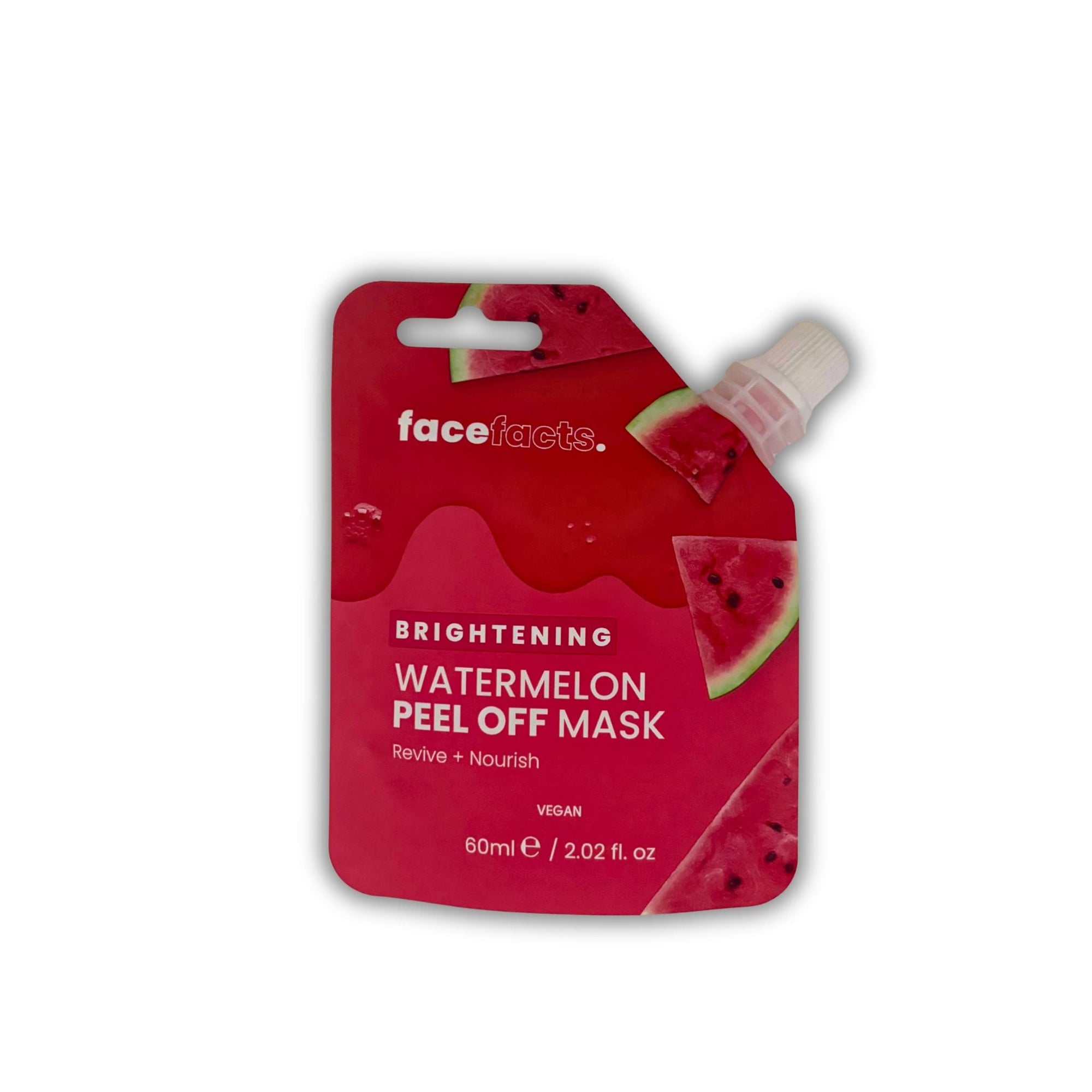 Face Facts Brightening Watermelon Peel Off Face Mask 60ml - WahooGifts
