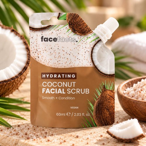 Face Facts Coconut Facial Scrub 60ml