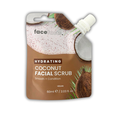 Face Facts Coconut Facial Scrub 60ml