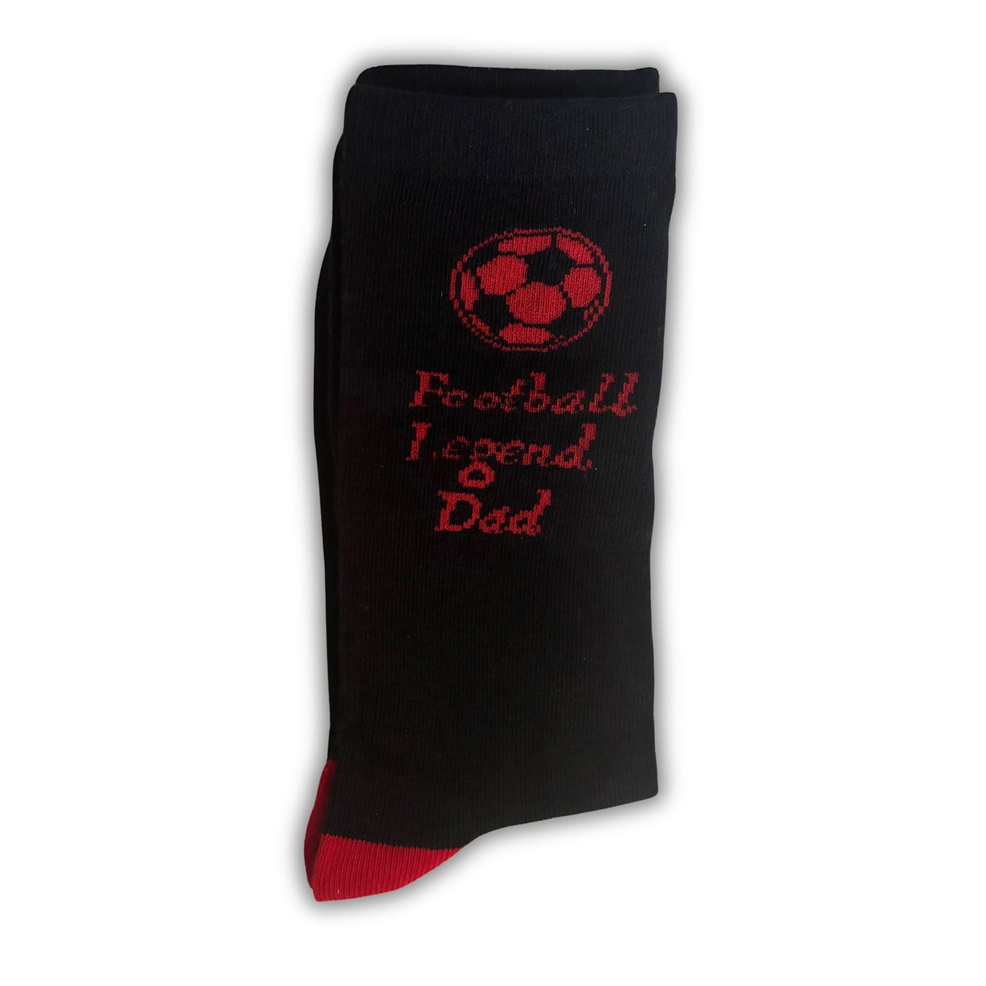 Football Legend Dad Novelty Socks Funny Football Gift for Dad - WahooGifts