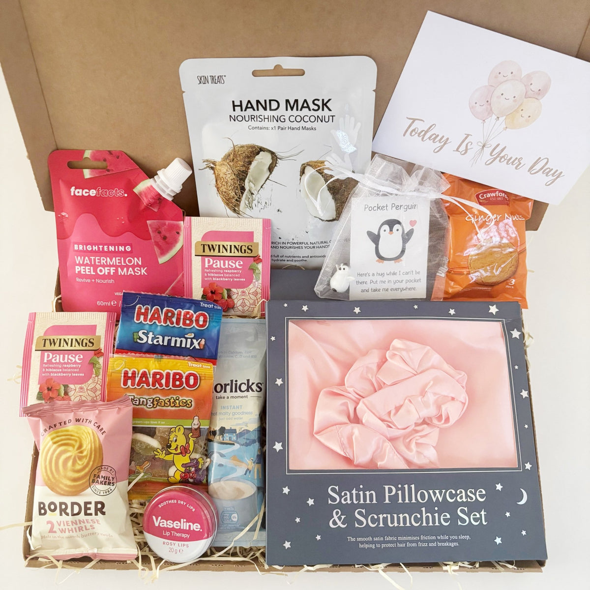Get Well Soon Hamper for Her – Letterbox Pamper & Care Package - WahooGifts