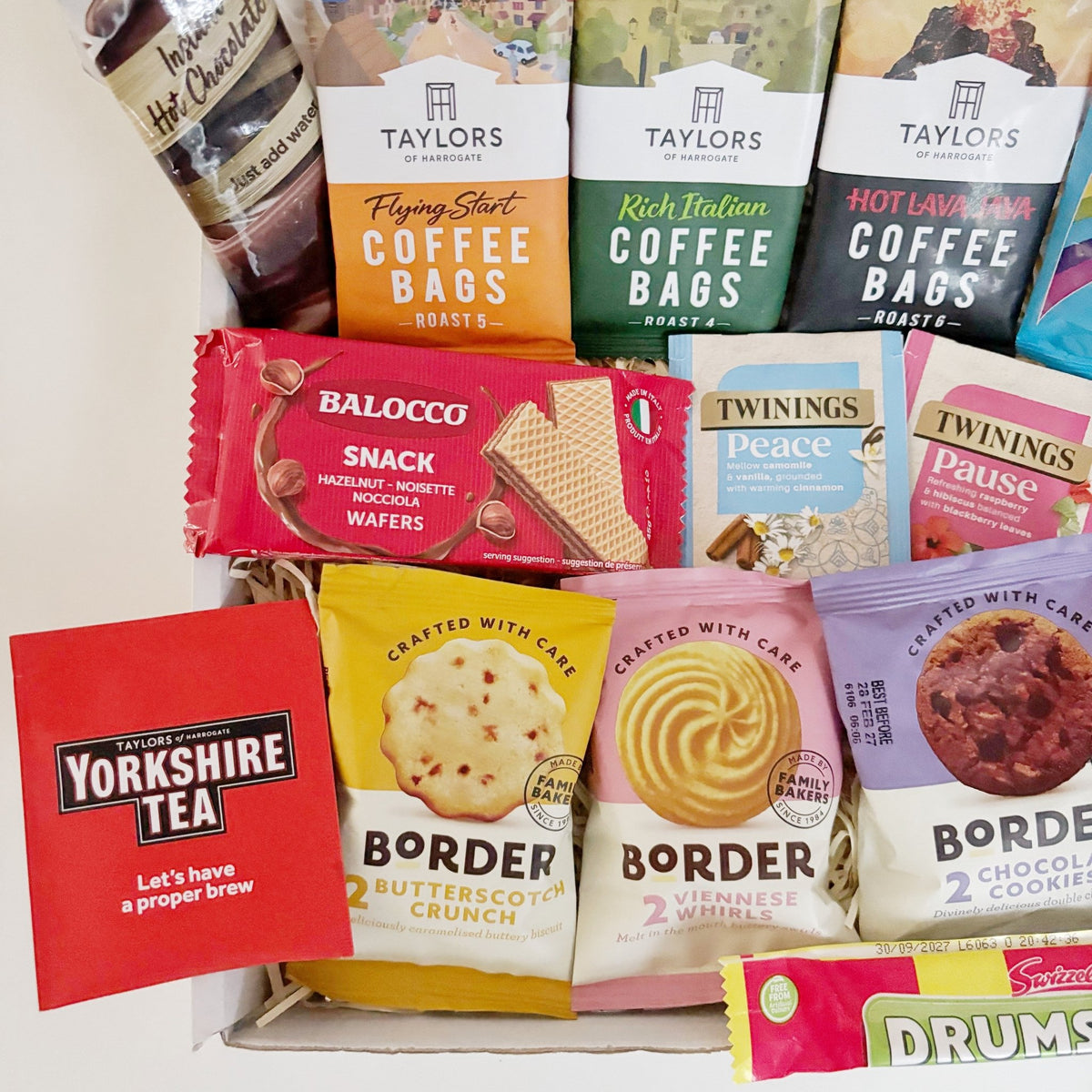 Get Well Soon Hamper – Tea, Coffee, Biscuits & Sweet Treats - WahooGifts