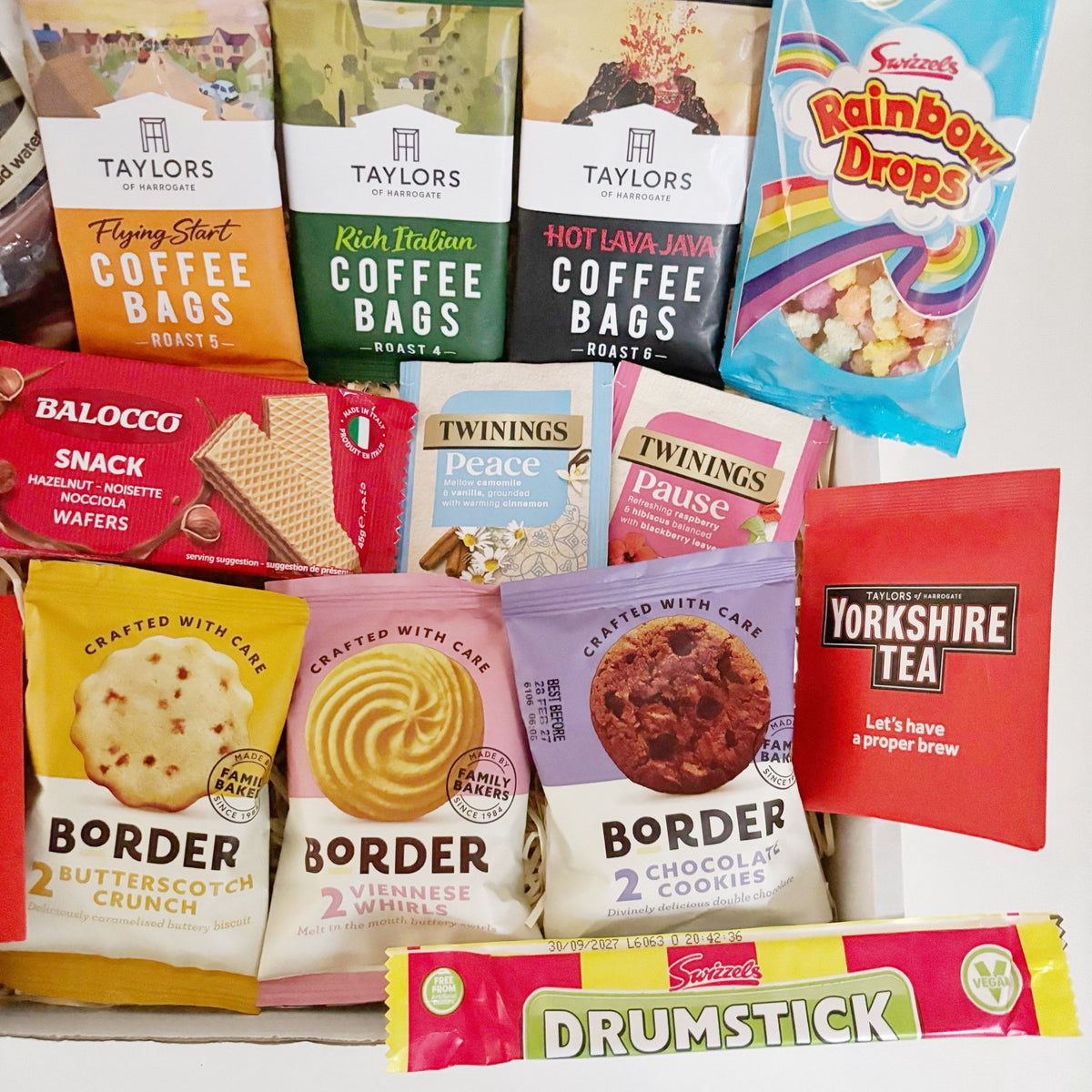 Get Well Soon Hamper – Tea, Coffee, Biscuits & Sweet Treats - WahooGifts