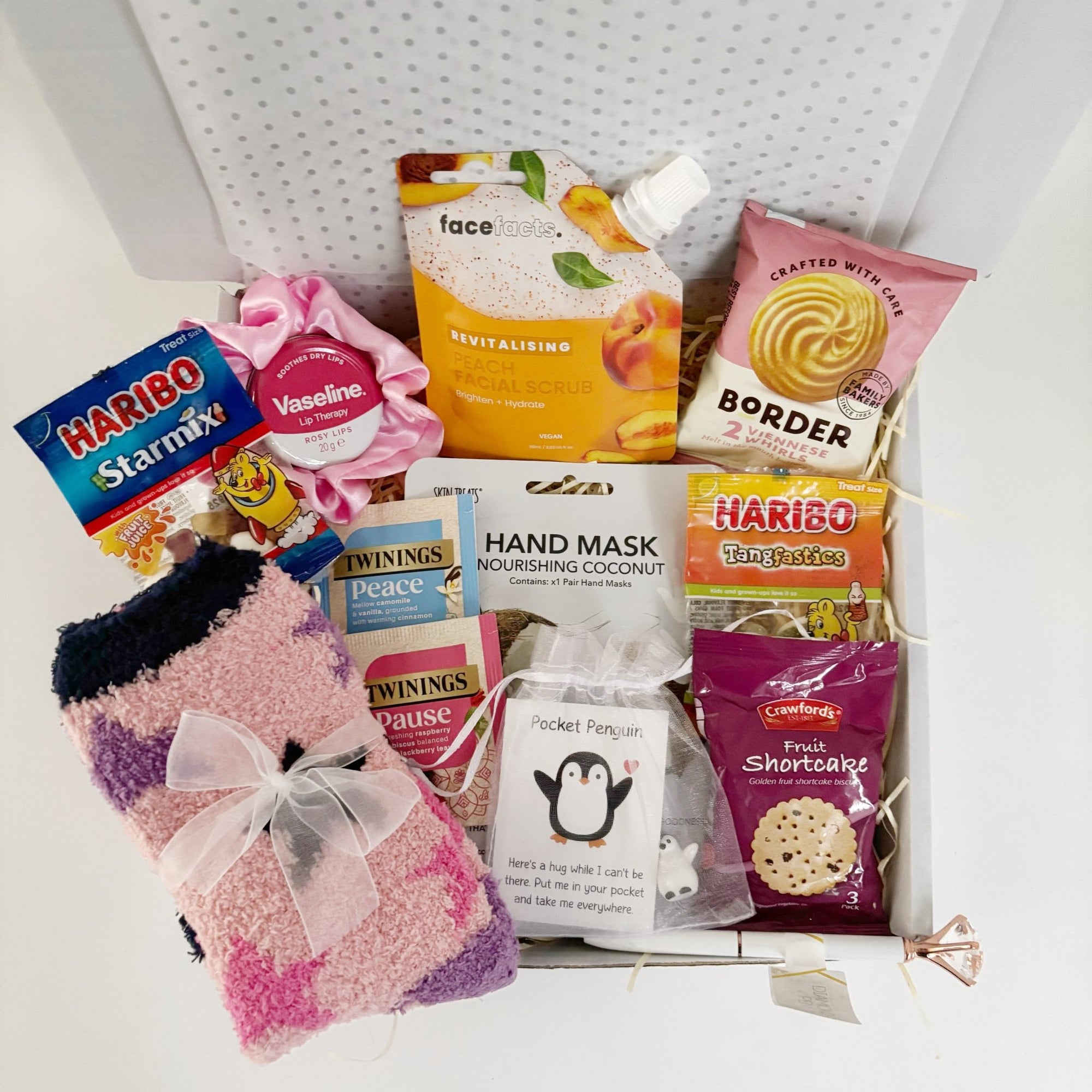 Gift for Girlfriend - Thinking of You Letterbox Pamper Care Package - WahooGifts