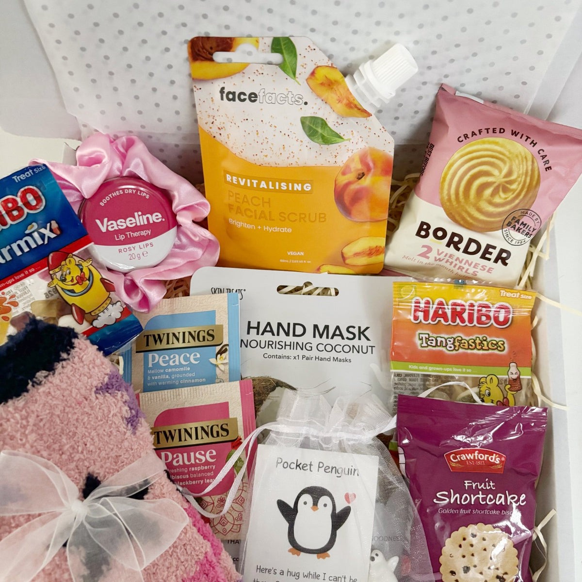 Gift for Girlfriend - Thinking of You Letterbox Pamper Care Package - WahooGifts