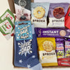 Gifts for Dad Who Has Everything – Letterbox Hamper with Super Dad Socks - WahooGifts