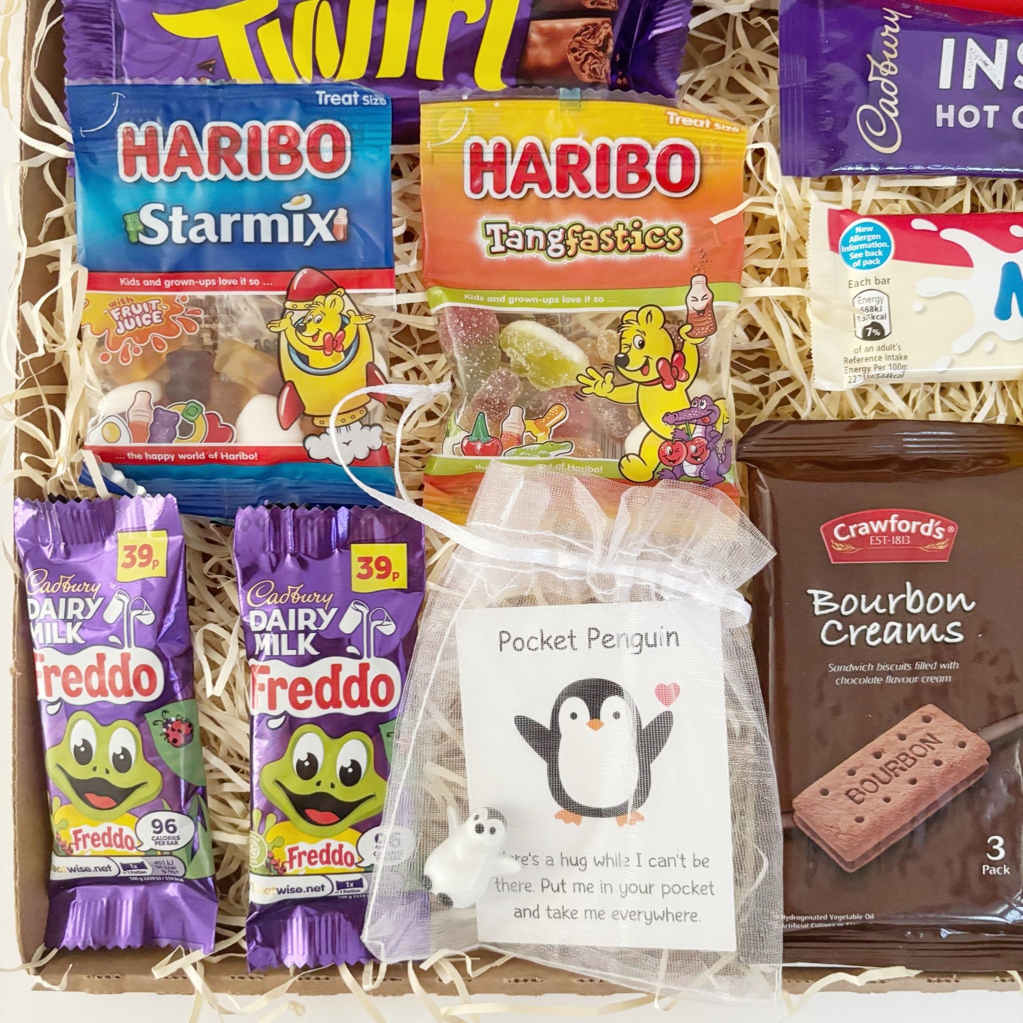 Good Luck Letterbox Gift for Him – Chocolate & Sweet Treats - WahooGifts