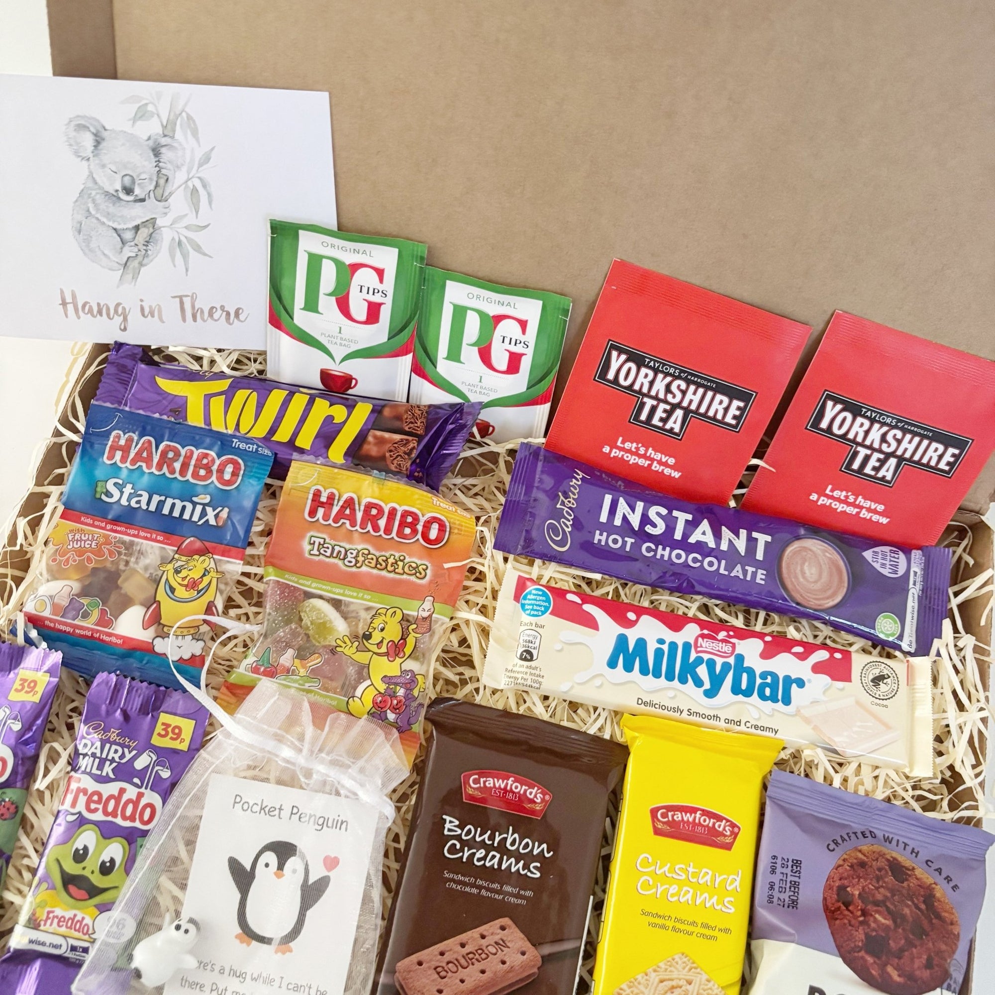 Good Luck Letterbox Gift for Him – Chocolate & Sweet Treats - WahooGifts