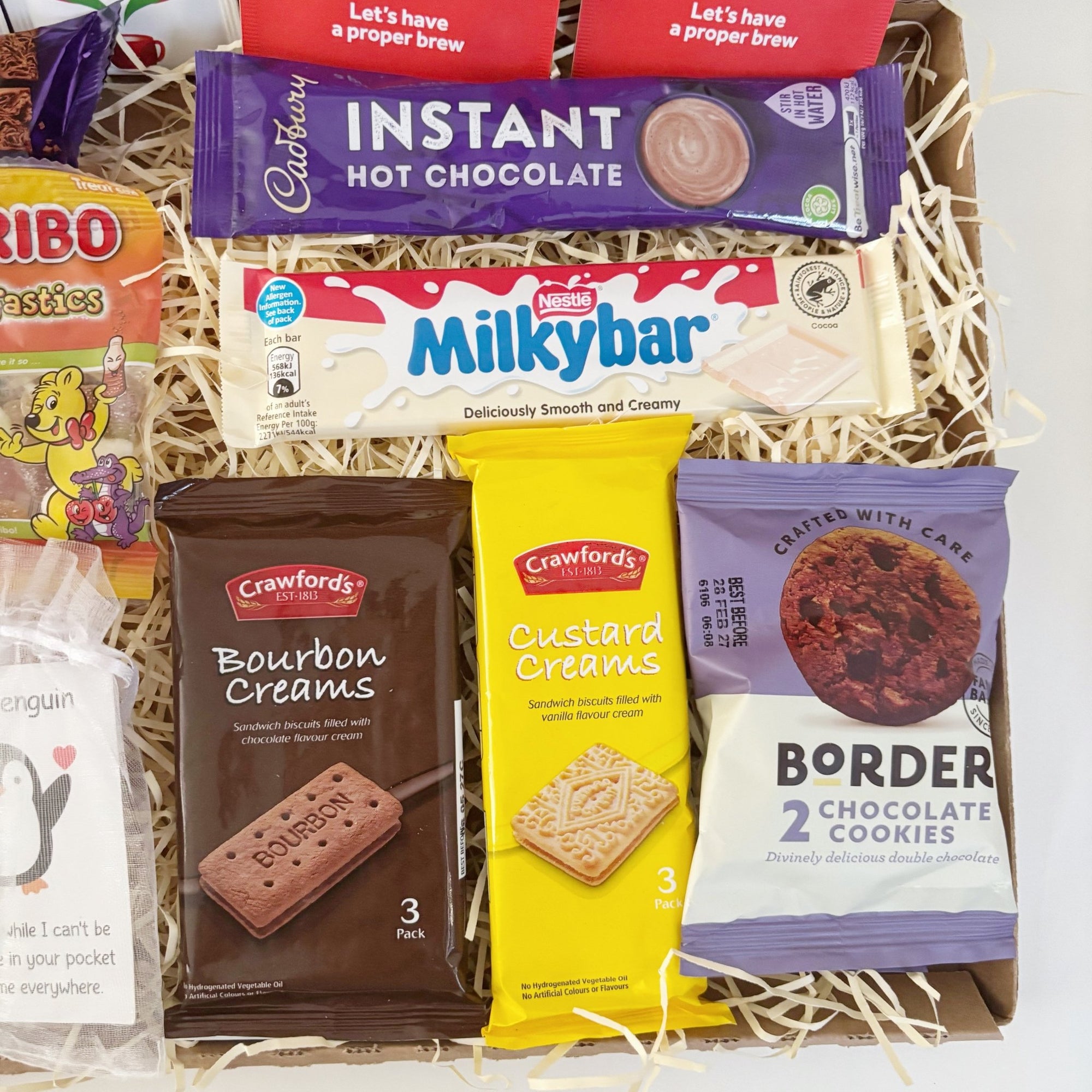 Good Luck Letterbox Gift for Him – Chocolate & Sweet Treats - WahooGifts
