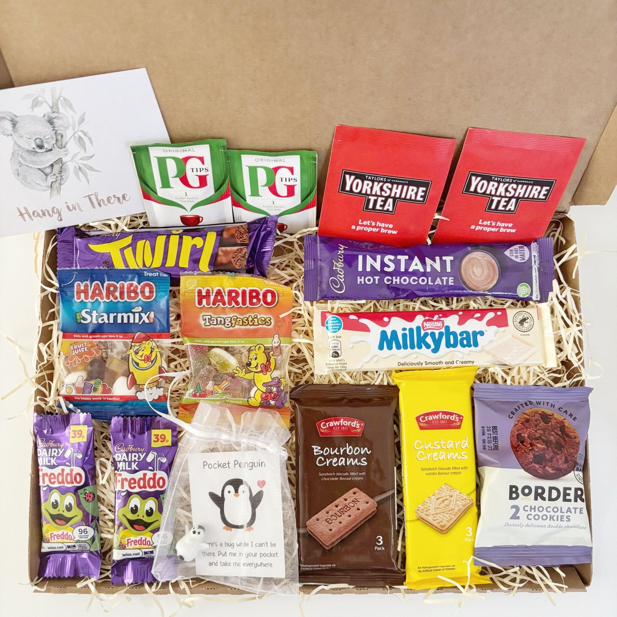 Good Luck Letterbox Gift for Him – Chocolate & Sweet Treats - WahooGifts