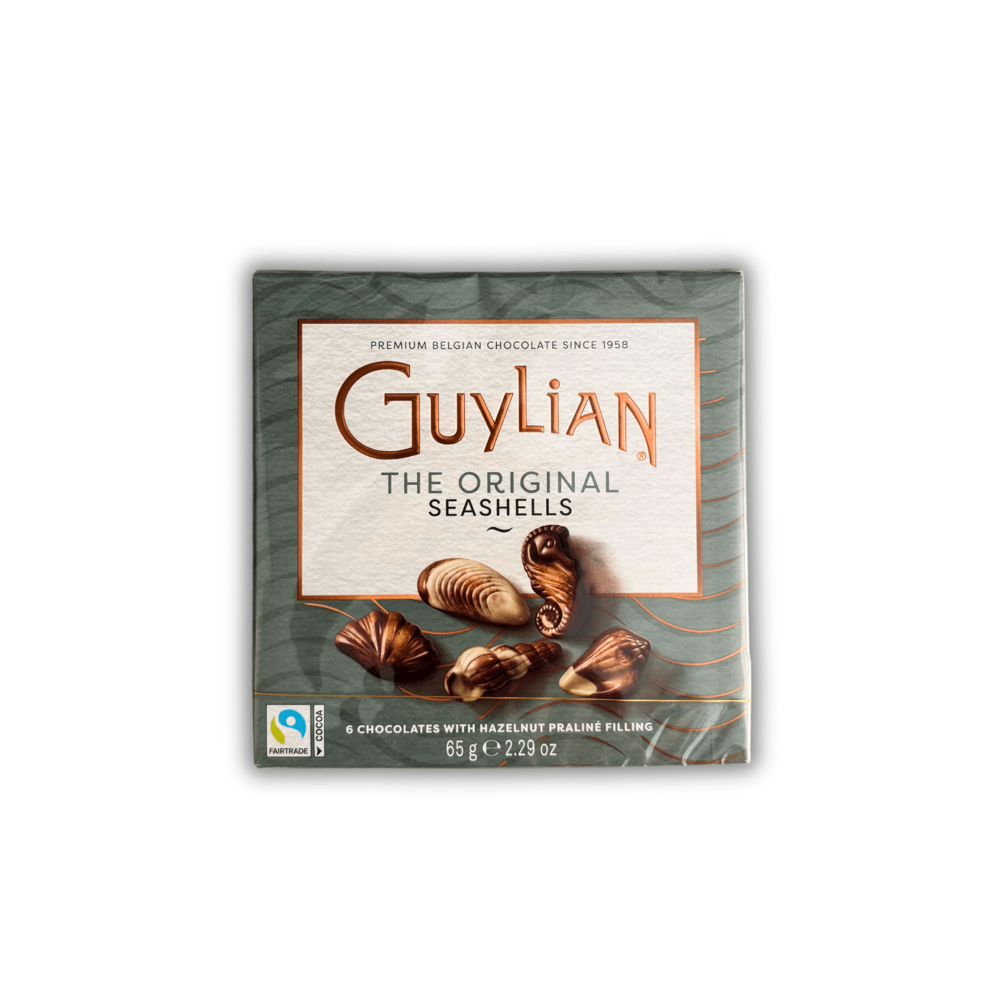 Guylian Original Seashell Belgian Chocolates Gift Box 65g - WahooGifts