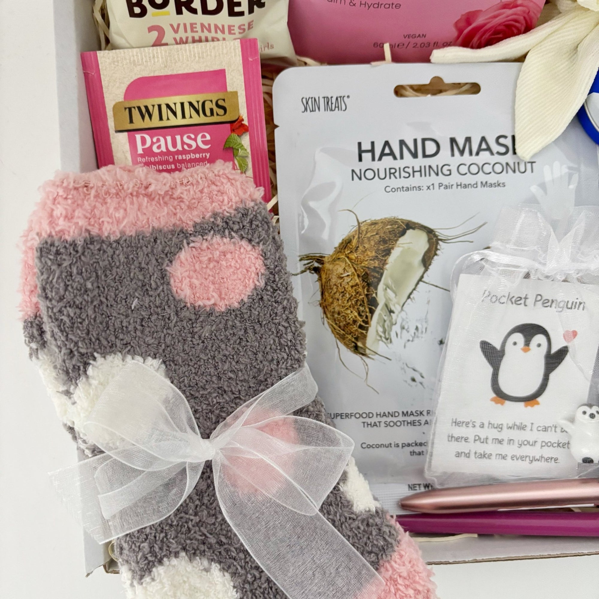 Hug in a Box Pamper Hamper – Cosy Self - Care Gift - WahooGifts