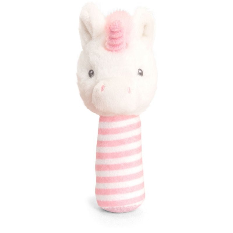 Keeleco Cuddle Unicorn Rattle Stick - WahooGifts