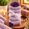 Ladies Fluffy Cosy Socks – Lilac & Purple Gift Set - WahooGifts