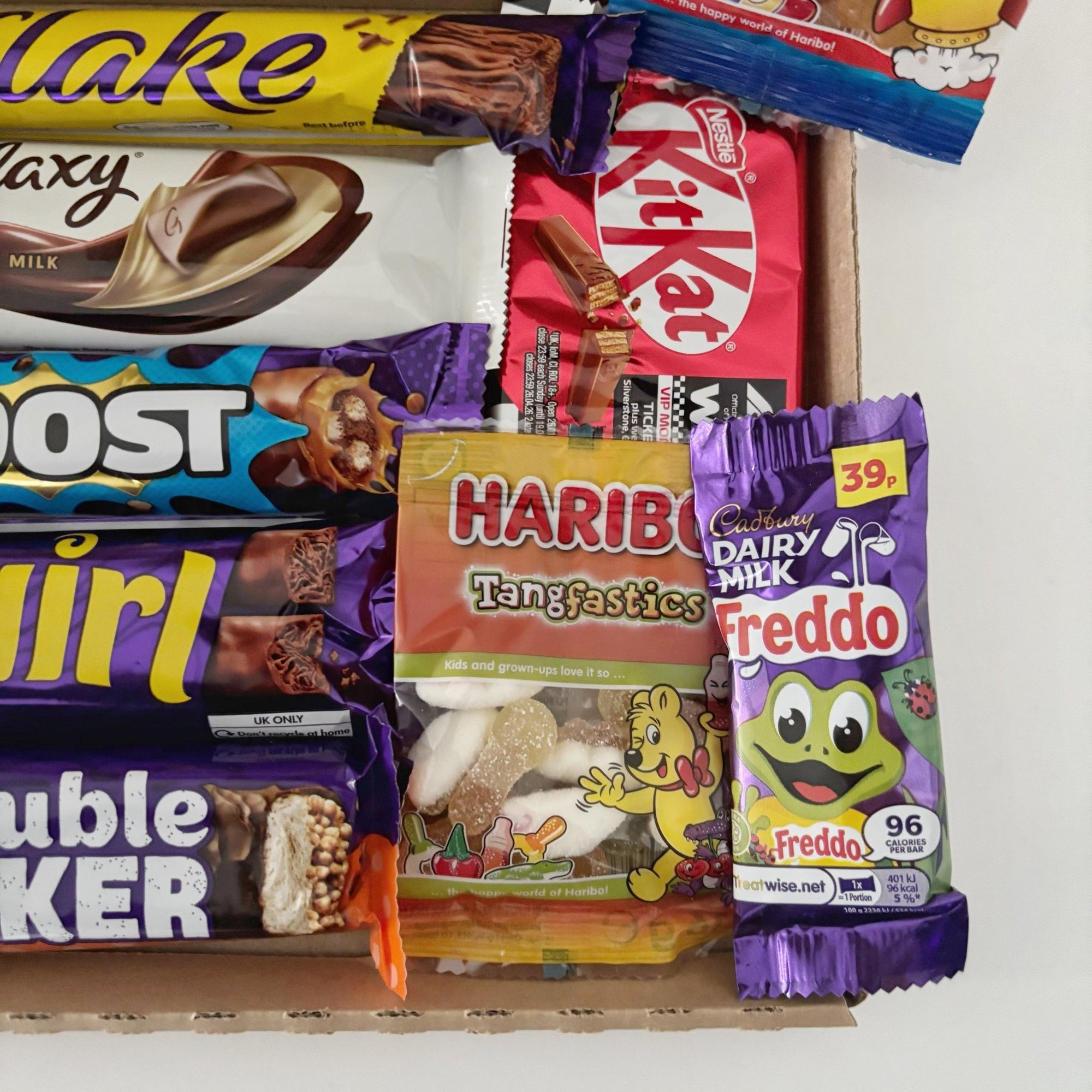 Letterbox Chocolate Gift Box Sweet Treats Hamper by Post - WahooGifts