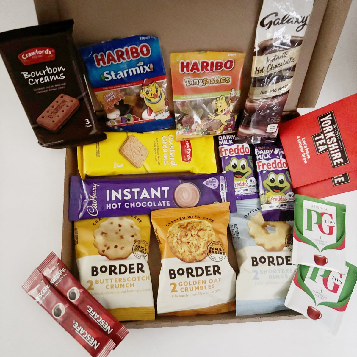 Letterbox Treats – Tea, Coffee, Chocolate, Sweets & Biscuit Gift Box - WahooGifts