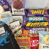 Mens Chocolate Snack Hamper with Socks Hot Chocolate and Biscuits - WahooGifts