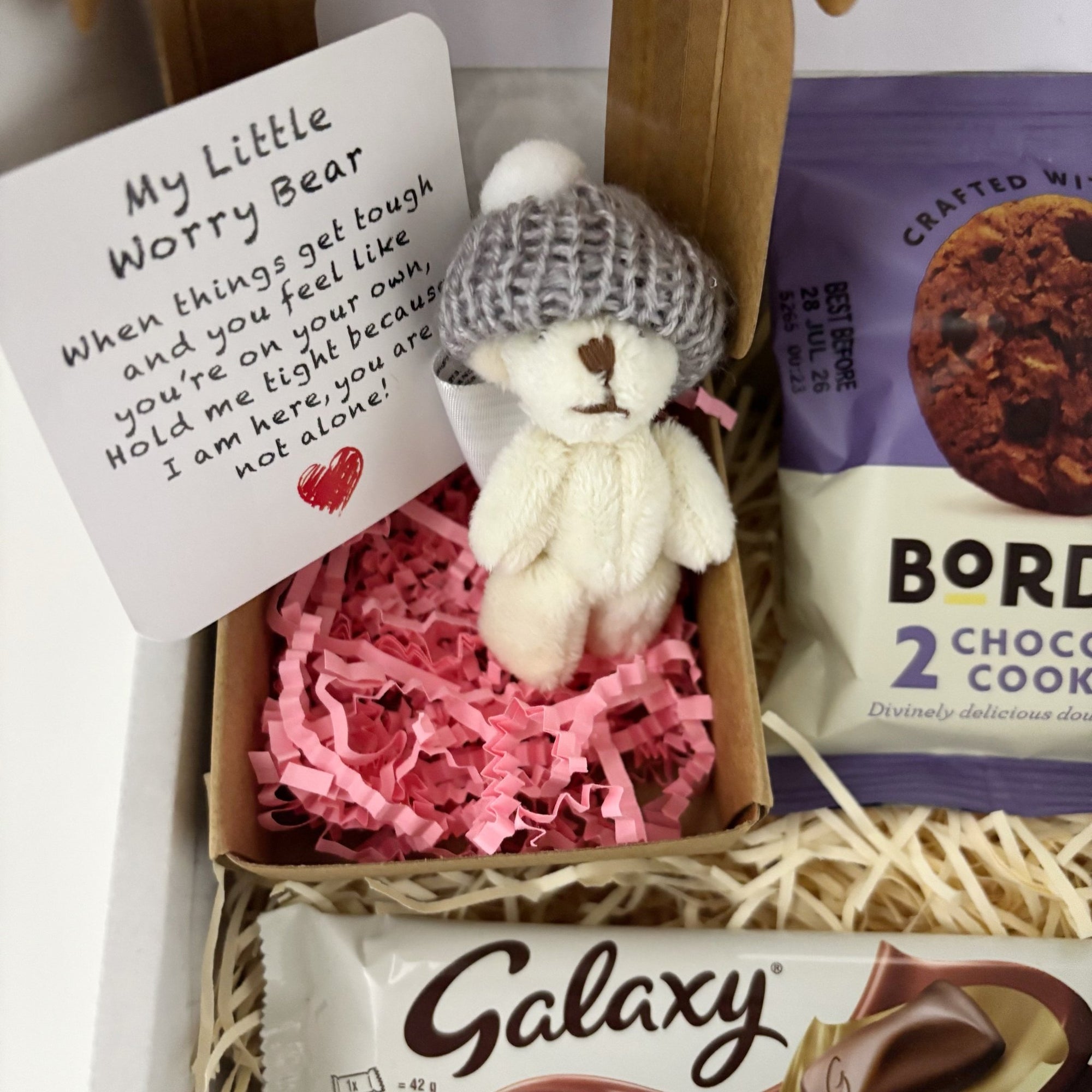 Mini Pamper Hamper for Her – Hug in a Box Get Well Soon Gift - WahooGifts
