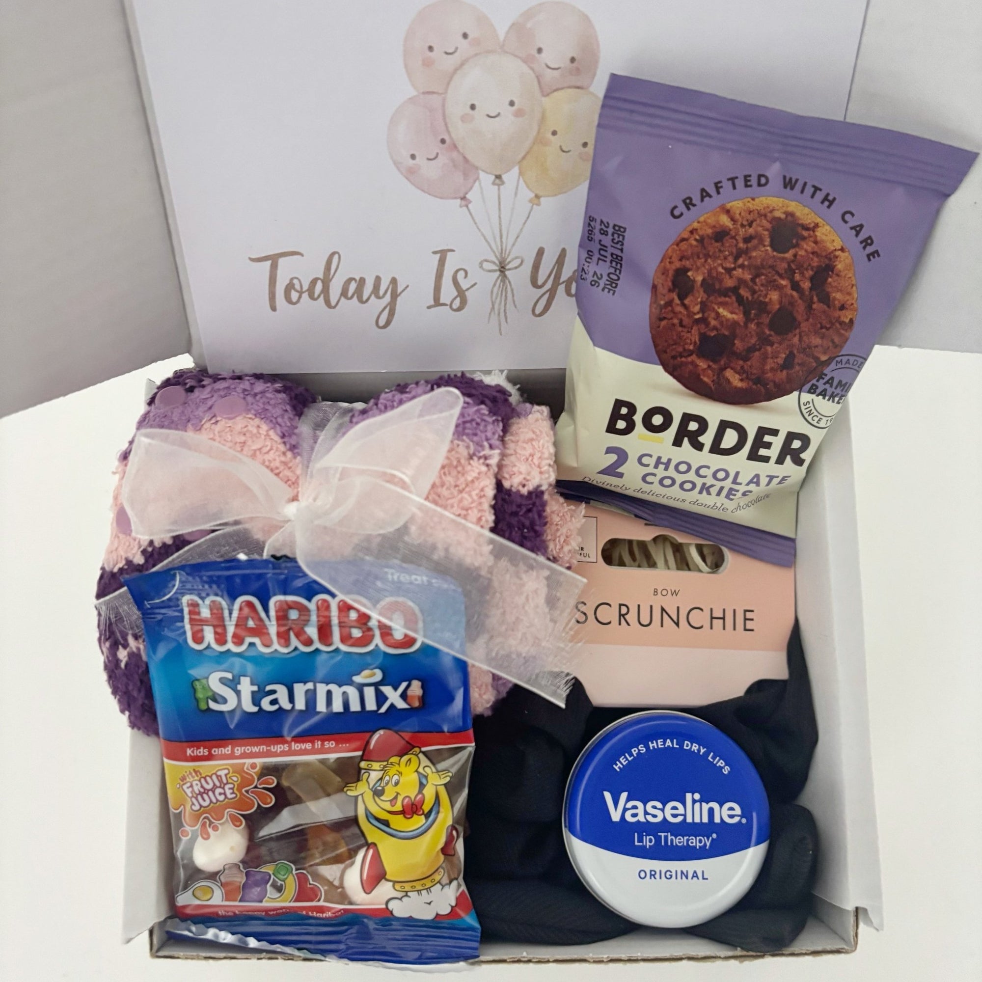 Mini Pamper Hamper – Today Is Your Day Birthday Gift - WahooGifts