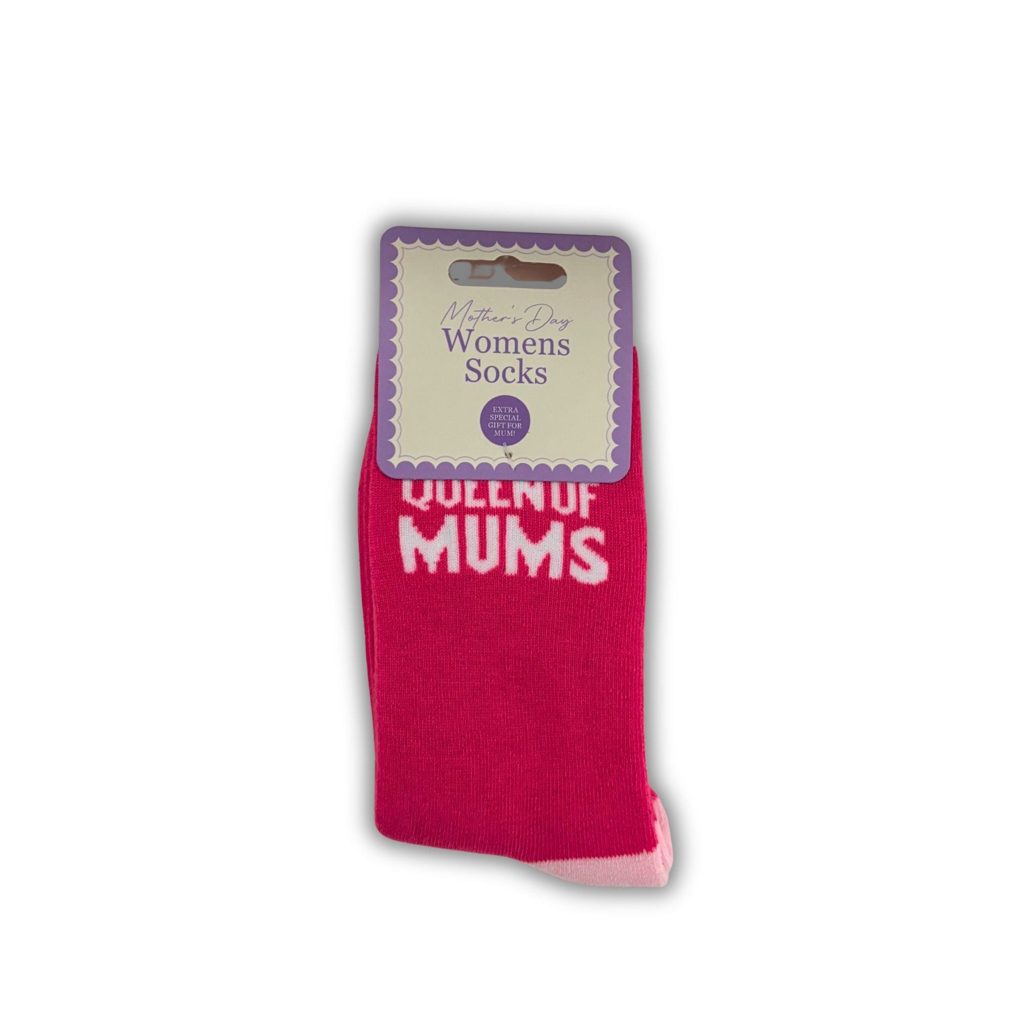 Mother's Day Women's Socks – Queen of Mums Gift Socks - WahooGifts