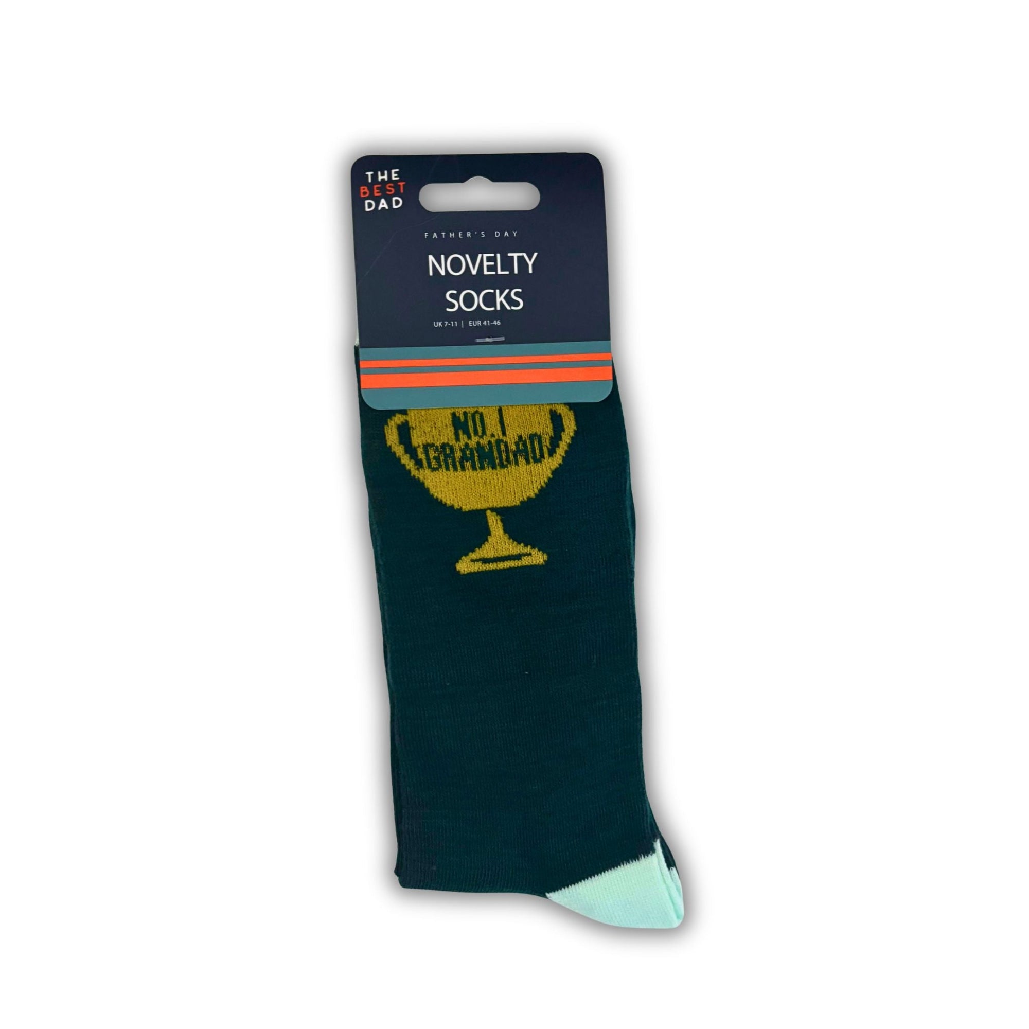No.1 Grandad Trophy Novelty Socks - WahooGifts