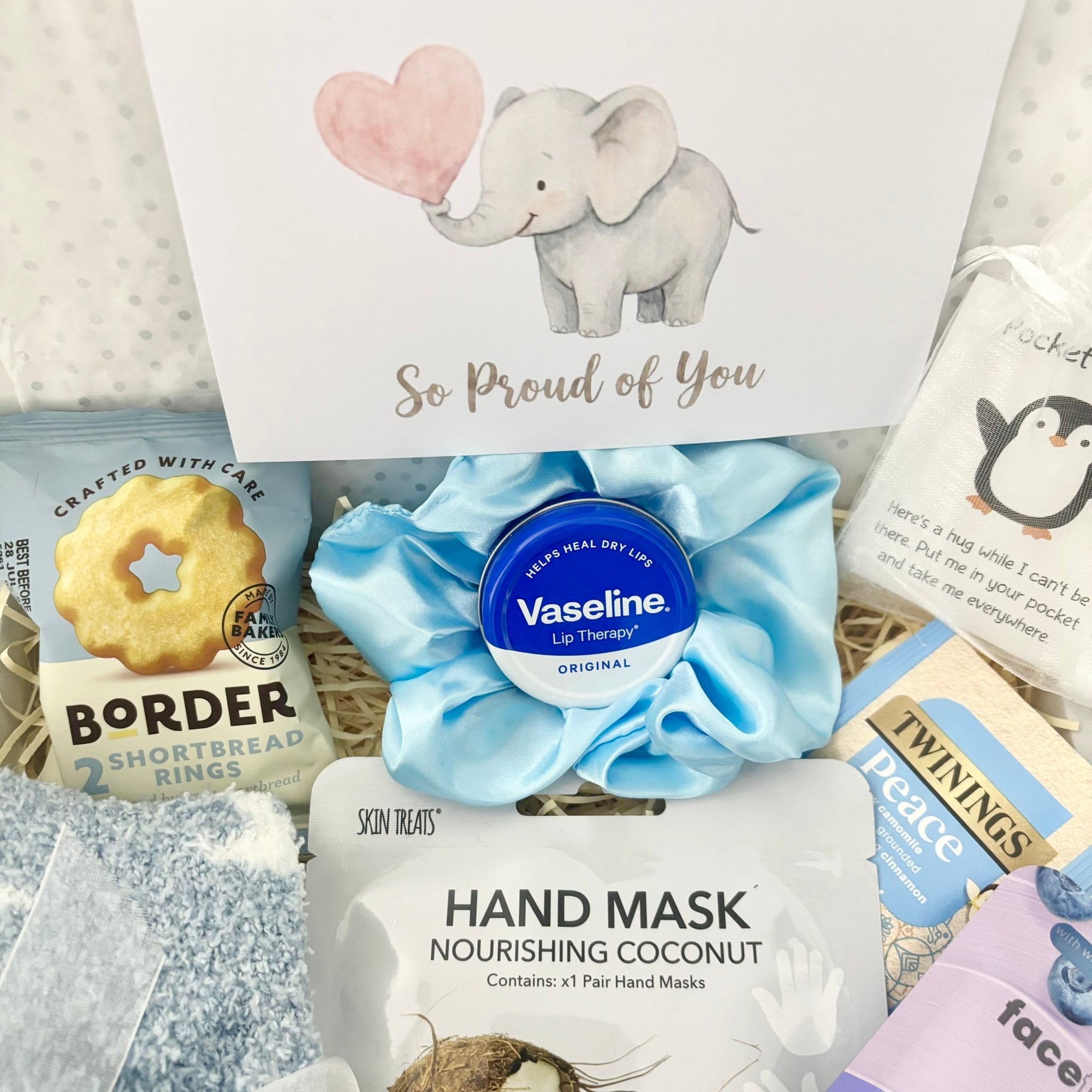 Pocket Penguin Pamper Hamper – Cozy Comfort Gift Box - WahooGifts