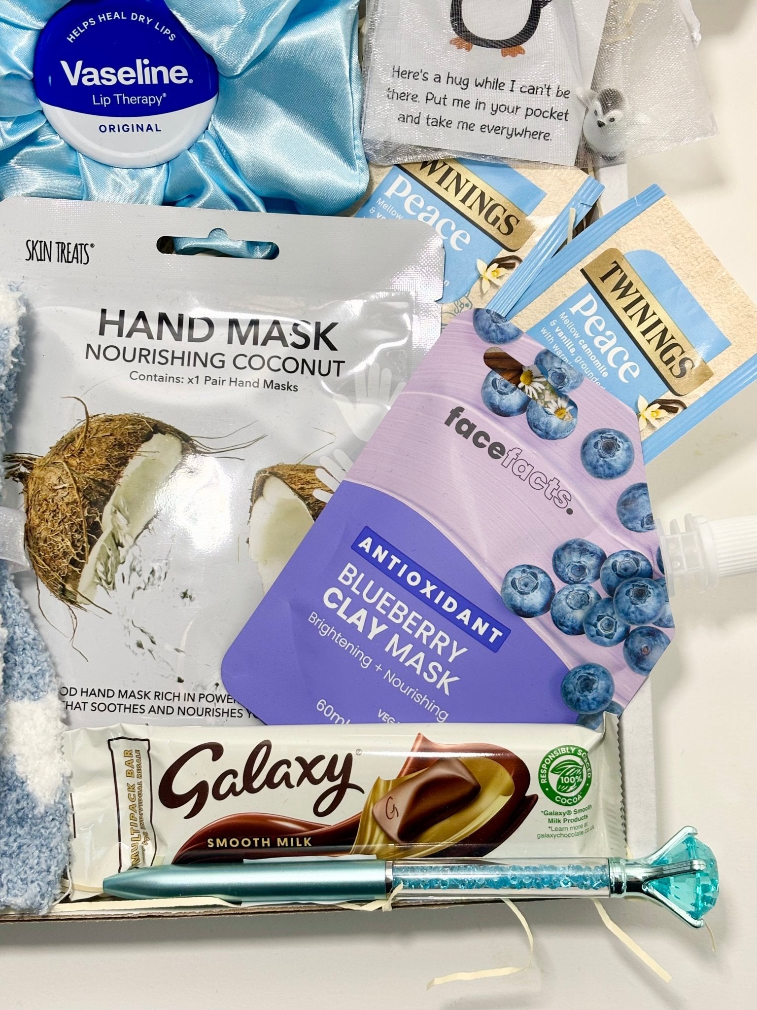 Pocket Penguin Pamper Hamper – Cozy Comfort Gift Box - WahooGifts