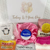 Pretty in Pink Pamper Hamper – Cosy Self - Care Gift Box - WahooGifts