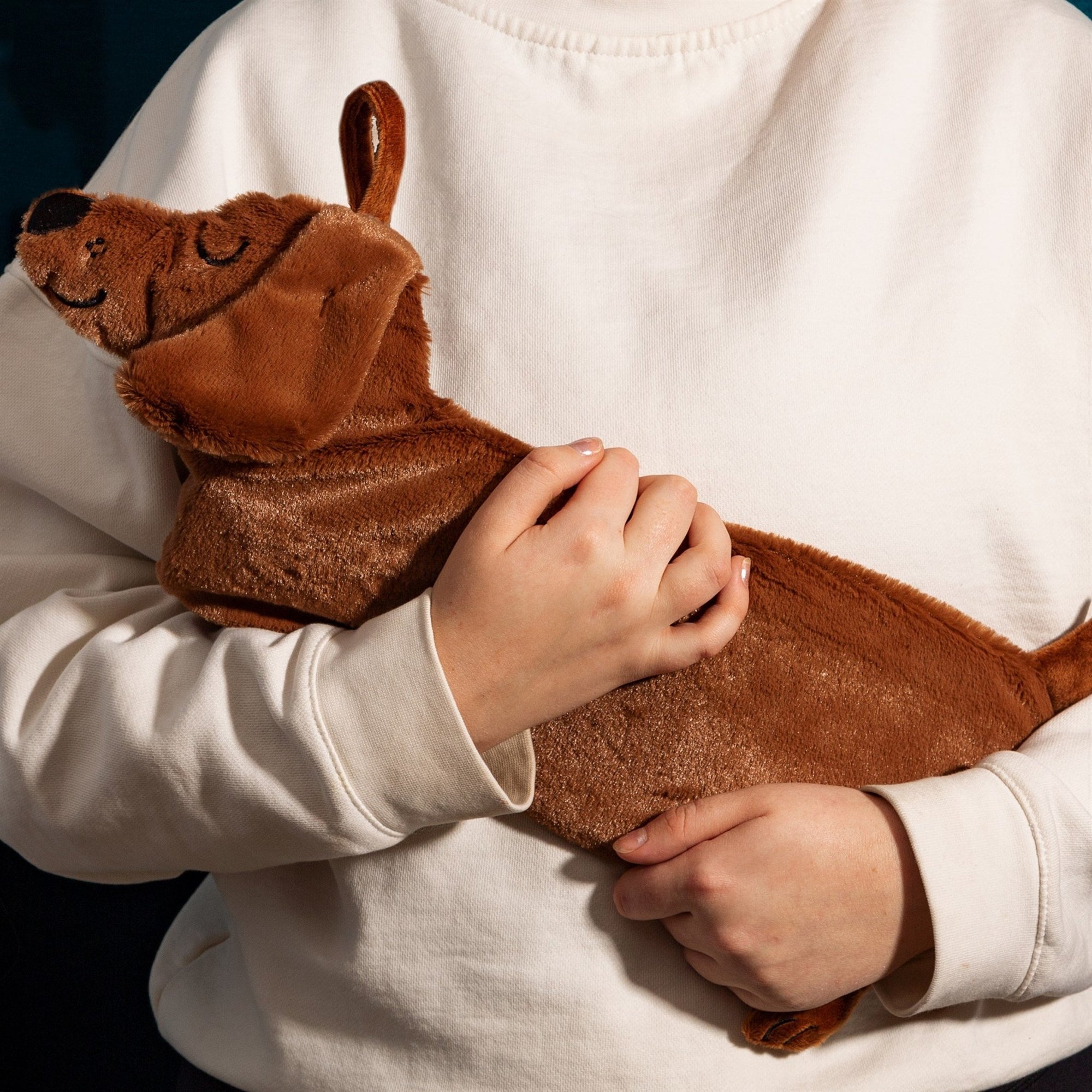 Sausage Dog Hot Water Bottle - WahooGifts