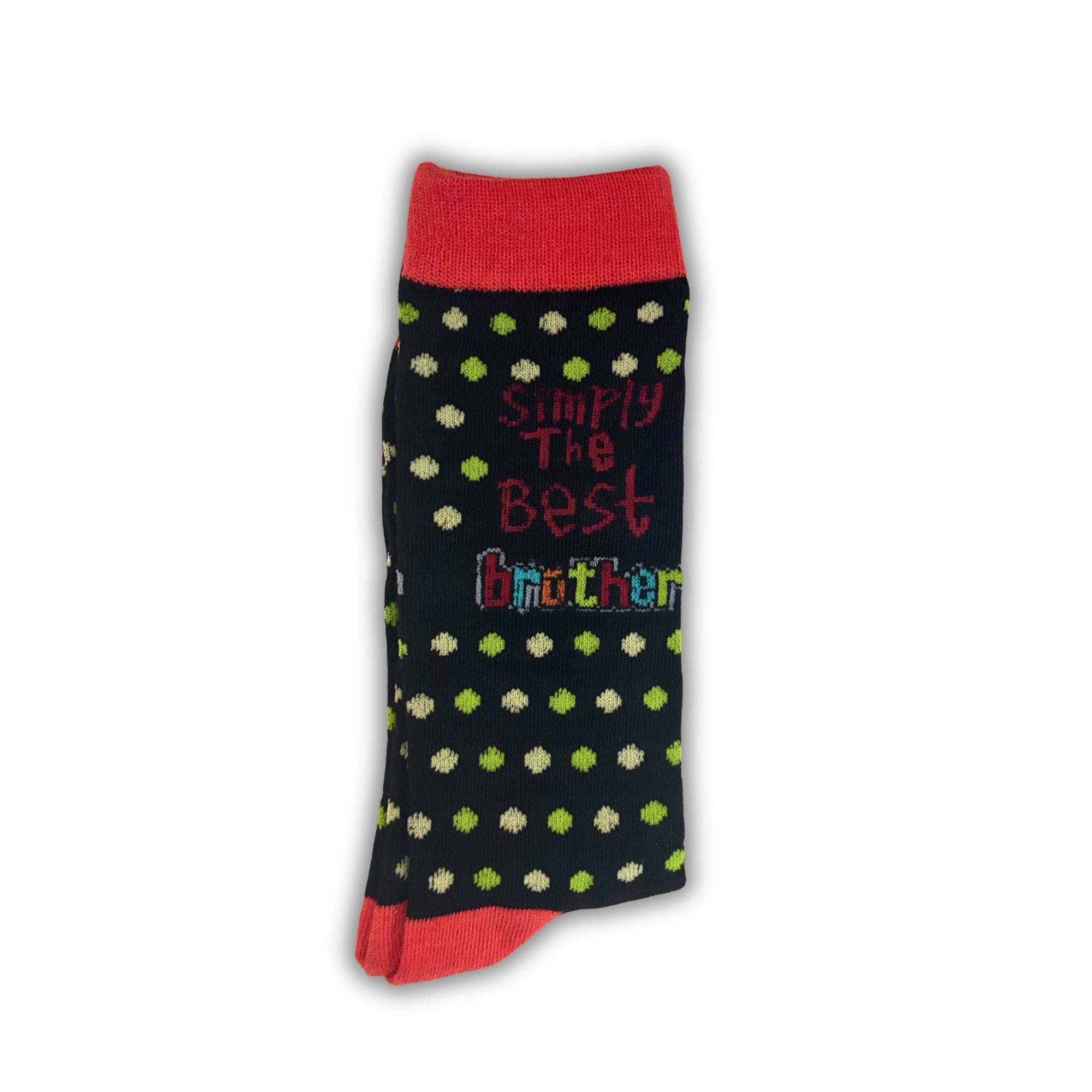 Simply The Best Brother Novelty Socks - WahooGifts
