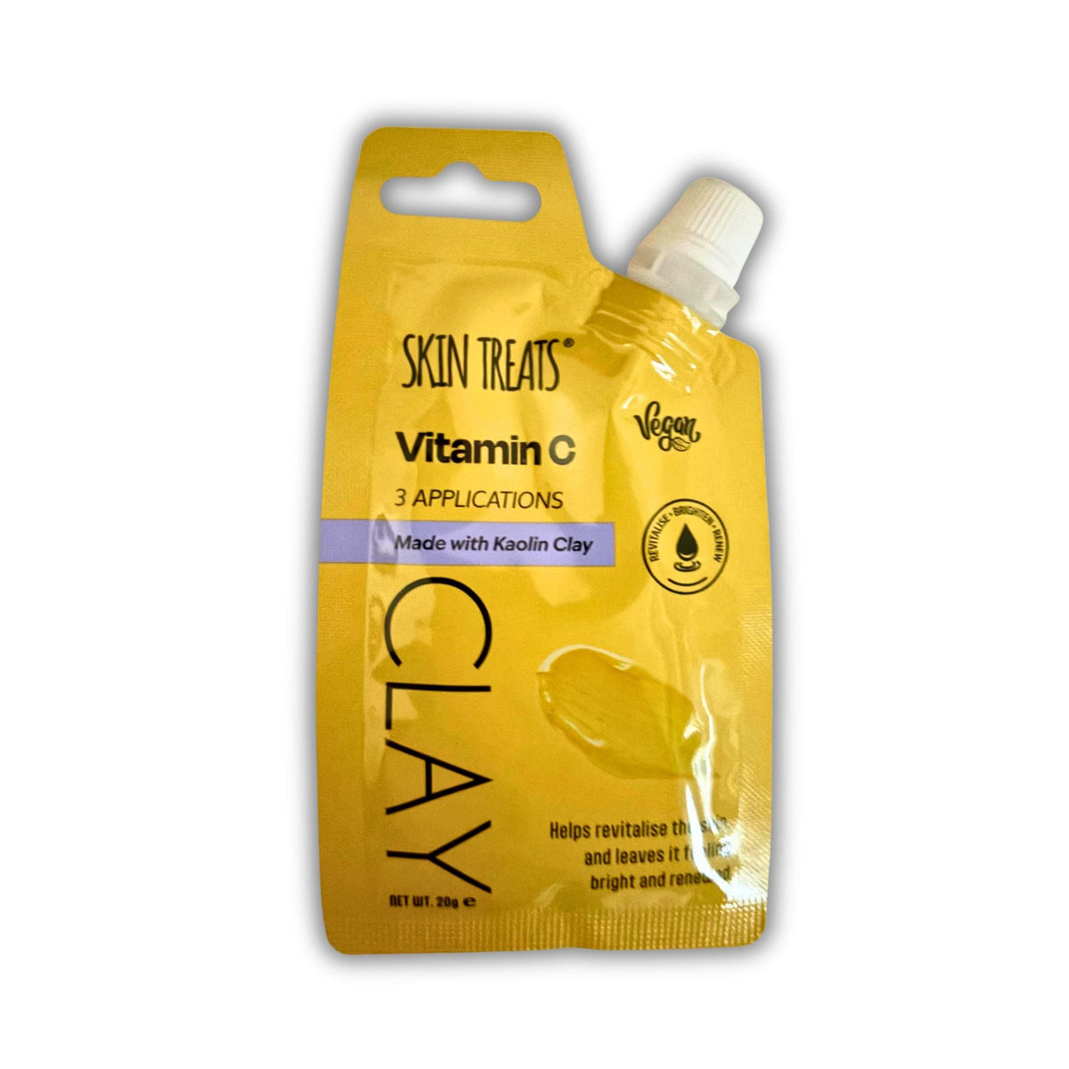 Skin Treats Vitamin C Clay Face Mask 20g – Vegan - WahooGifts