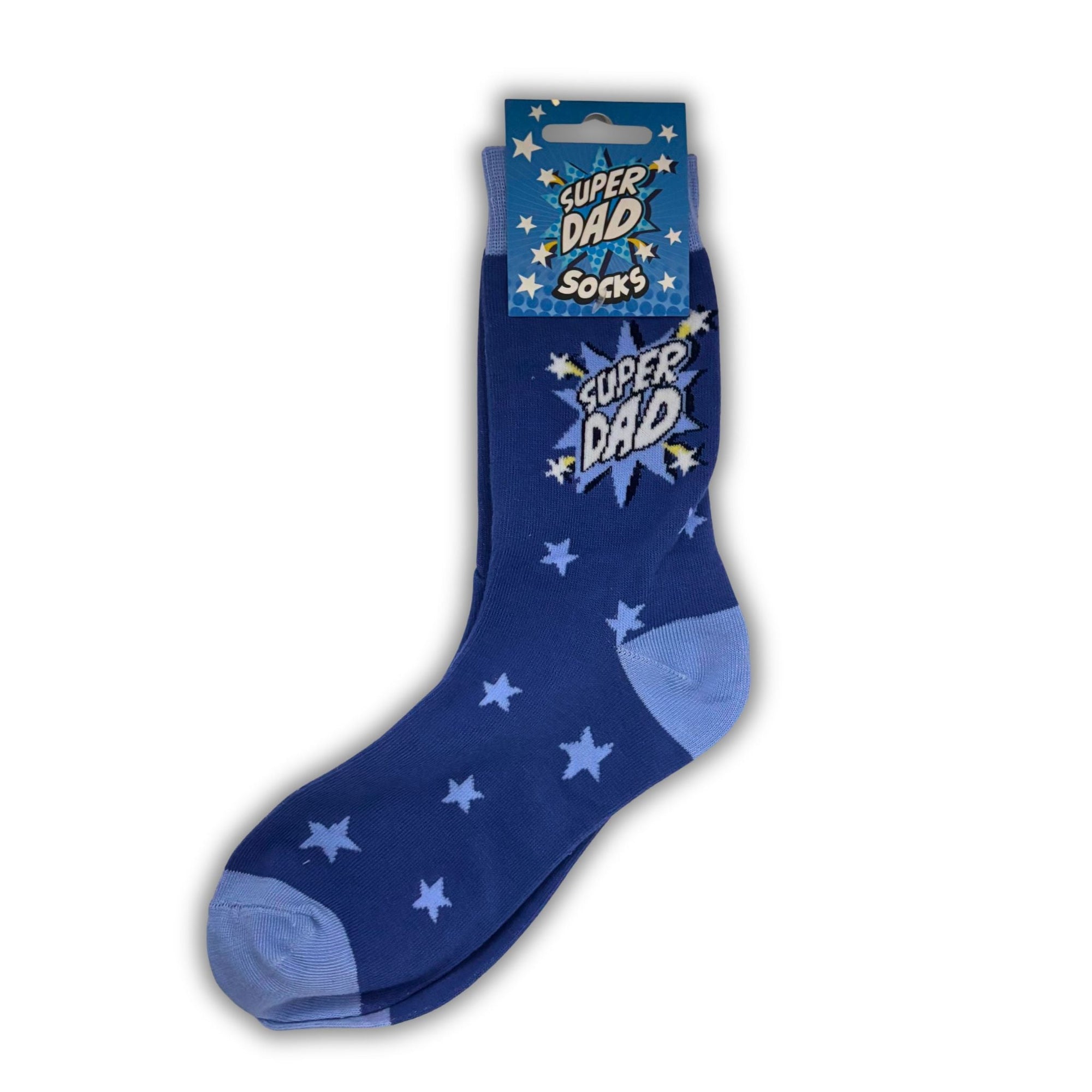 Super Dad Socks – Novelty Father's Day Gift - WahooGifts
