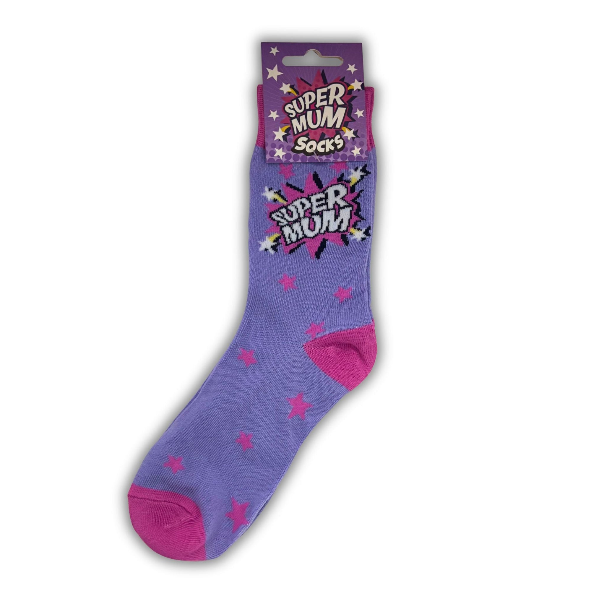 Super Mum Socks – Novelty Mother's Day Gift - WahooGifts