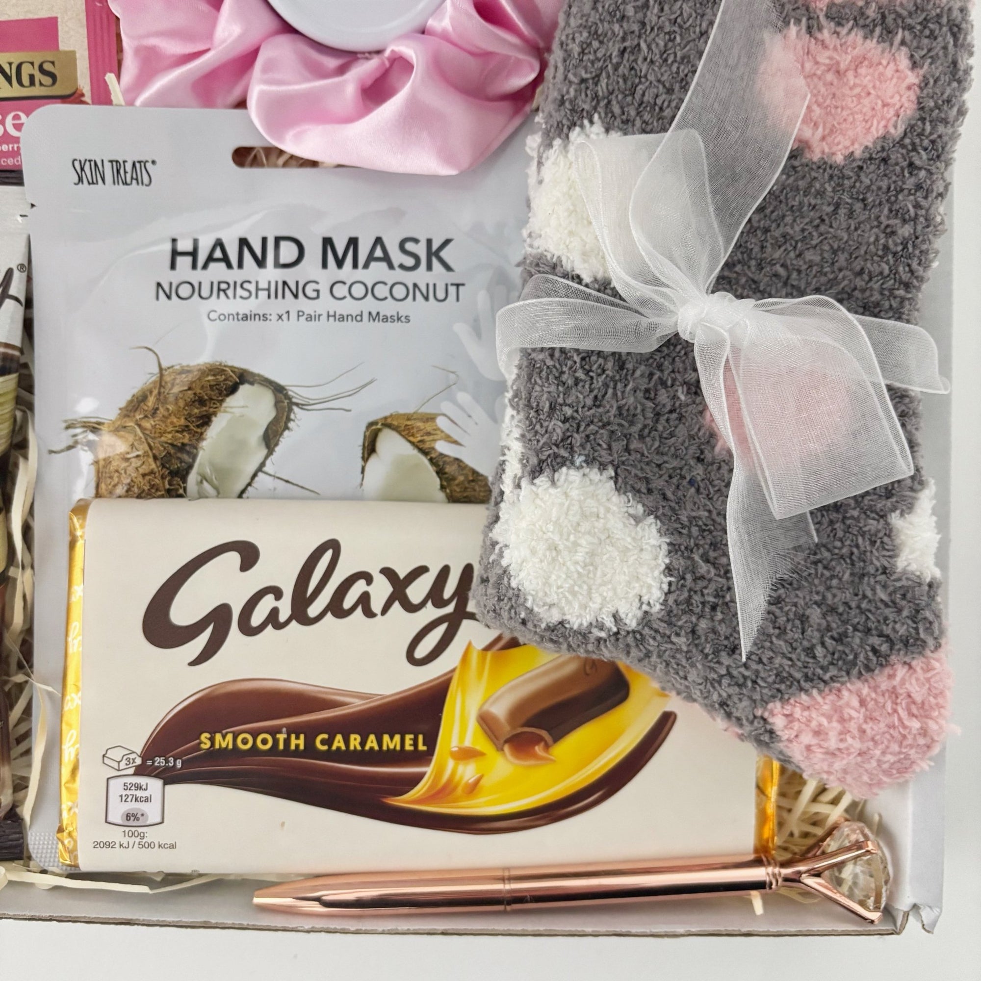 Sweet Treats Pamper Hamper – Cosy Self - Care Gift Box - WahooGifts