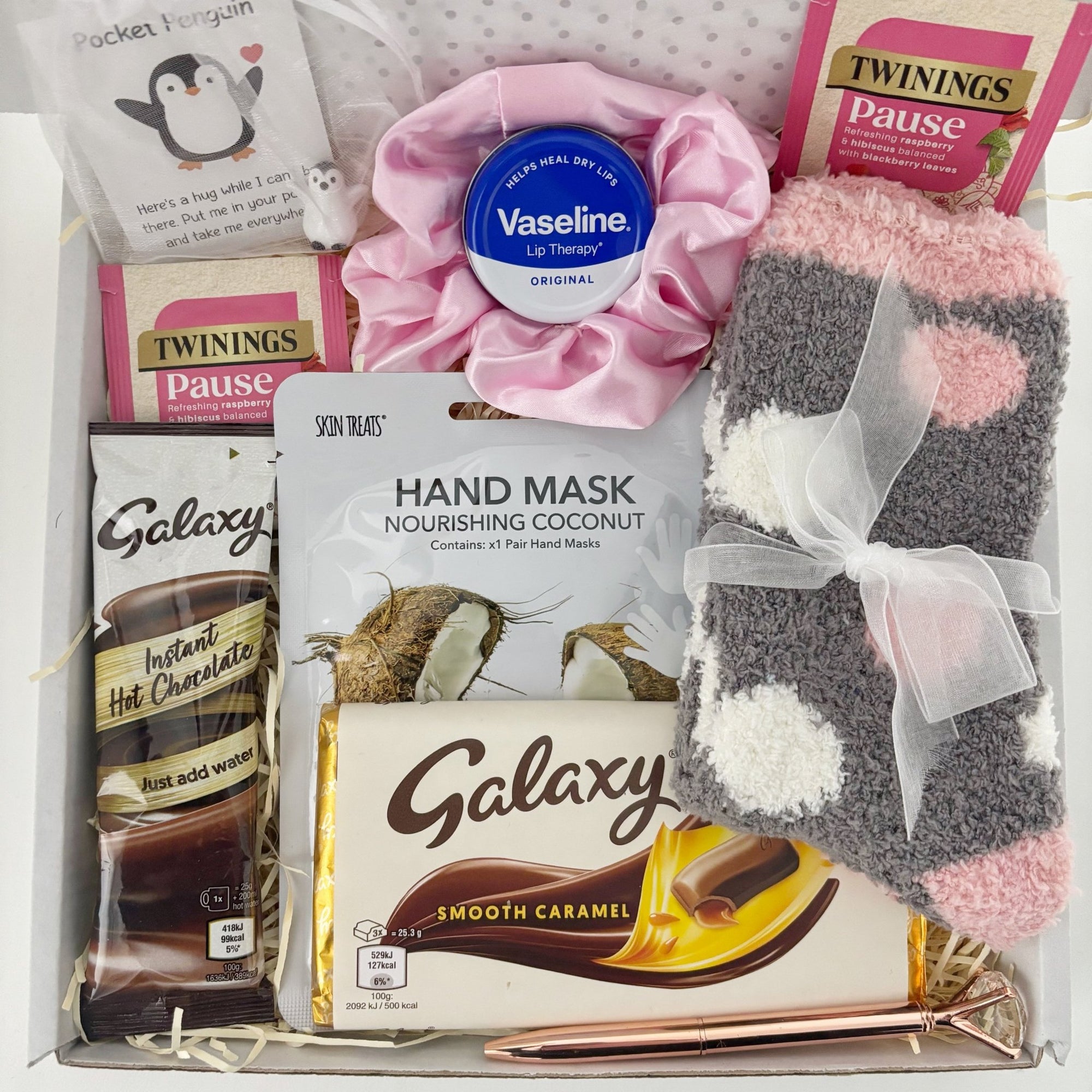Sweet Treats Pamper Hamper – Cosy Self - Care Gift Box - WahooGifts