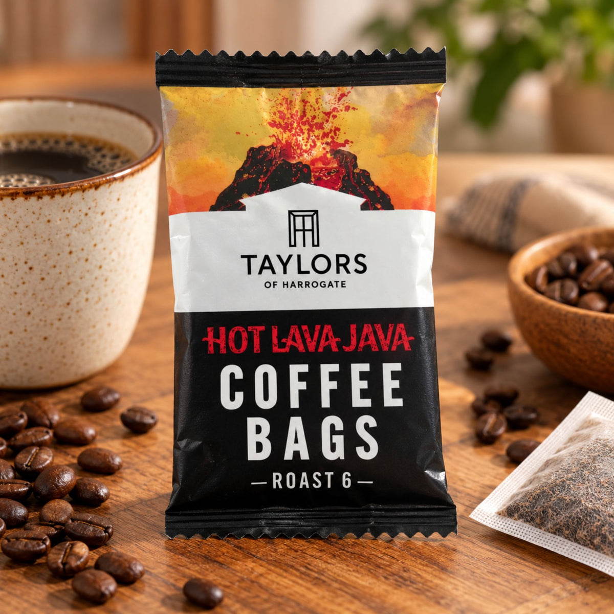 Taylors of Harrogate Hot Lava Java Coffee Roast 6 – 1 Bag - WahooGifts