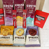 Tea and Coffee Hamper – Letterbox Gift Set with Biscuits & Coffee - WahooGifts