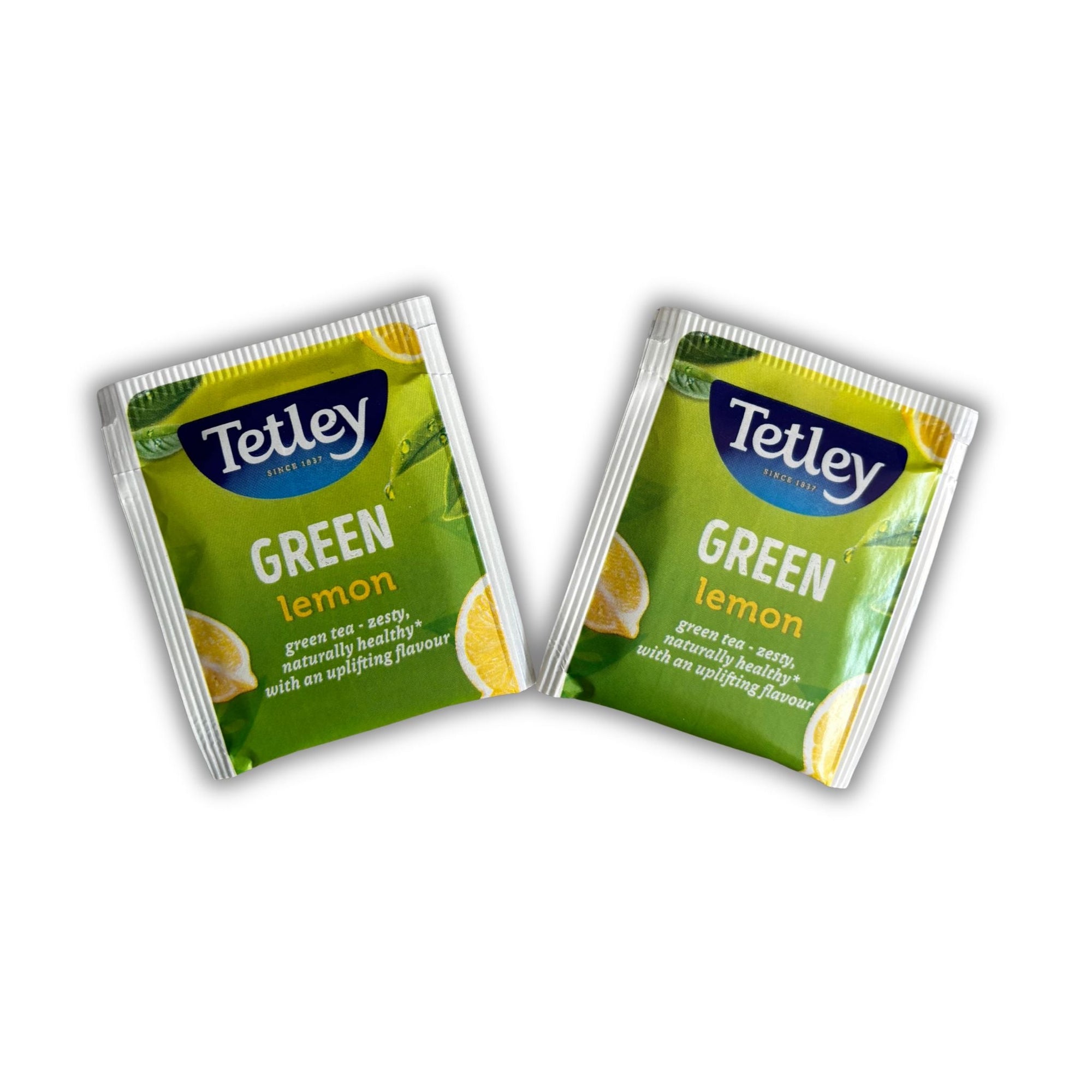 Tetley Green Tea with Lemon Tea Bags (Pack of 2) - WahooGifts