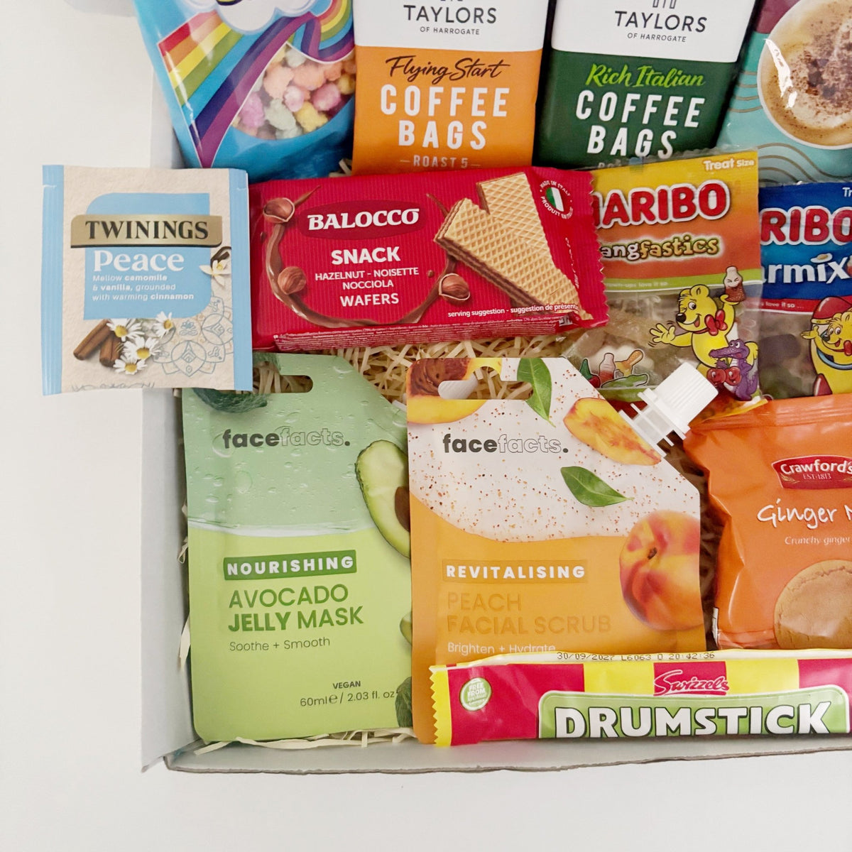 Thank You Gifts for Women – Pamper Hamper with Tea, Coffee & Treats - WahooGifts