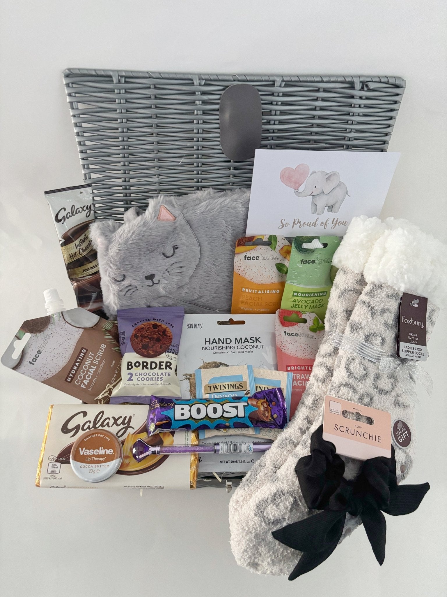 Ultimate Cosy Cat Gift Hamper for Her – Relax & Unwind Set - WahooGifts