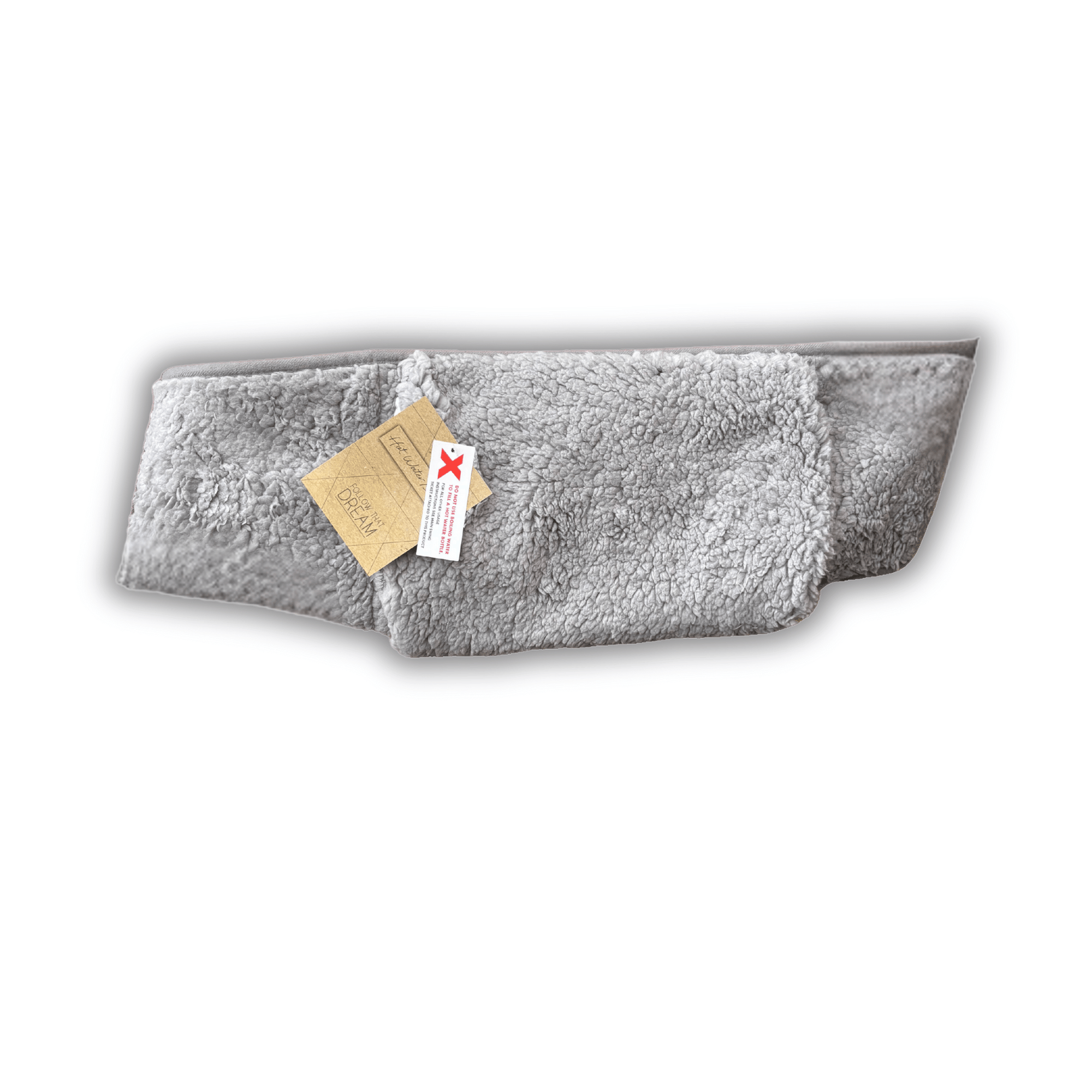 Wearable Wrap Hot Water Bottle Belt - Grey - WahooGifts