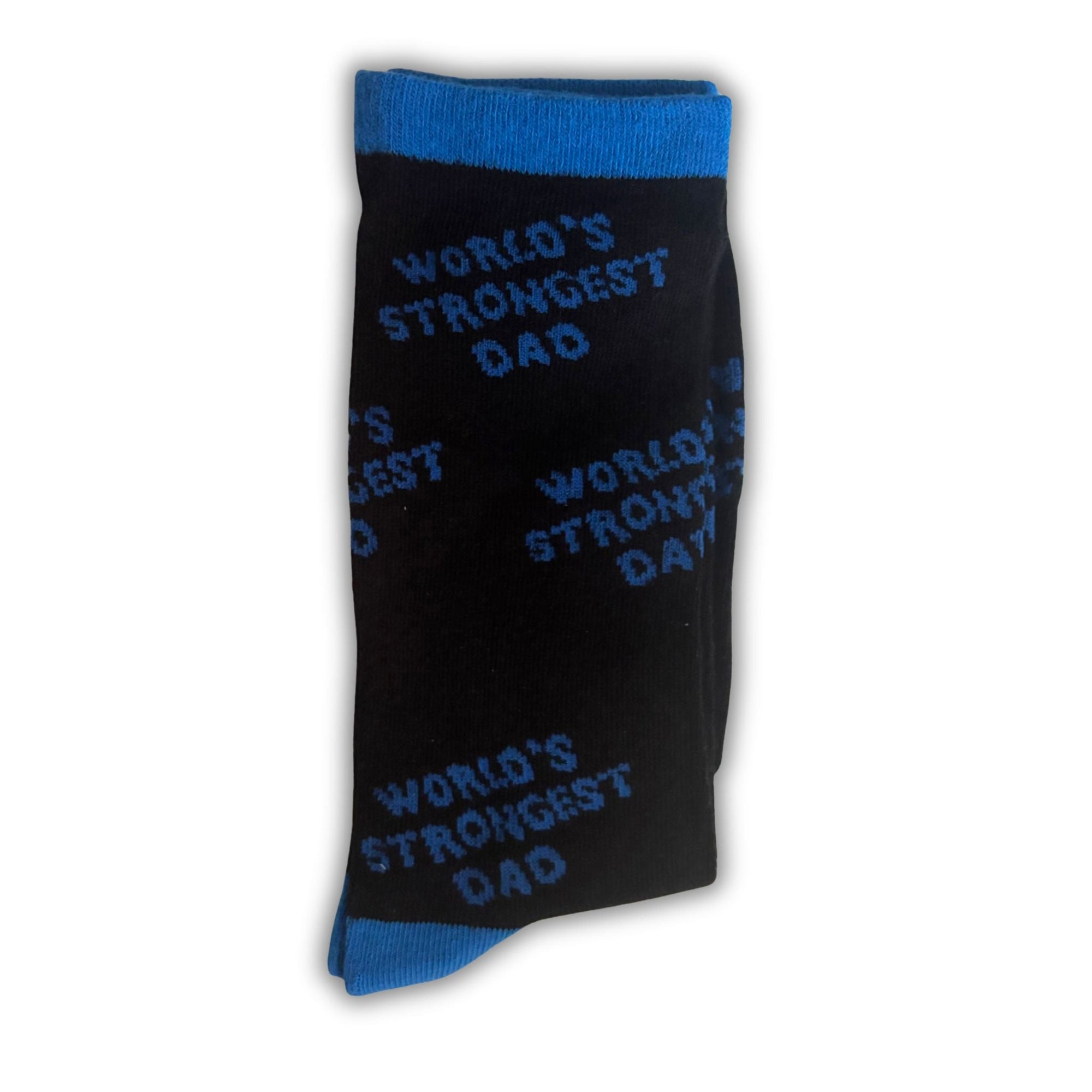 World’s Strongest Dad Novelty Socks Funny Gift for Dad - WahooGifts